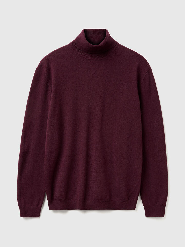 TURTLE NECK SWEATER Hombre image number 5